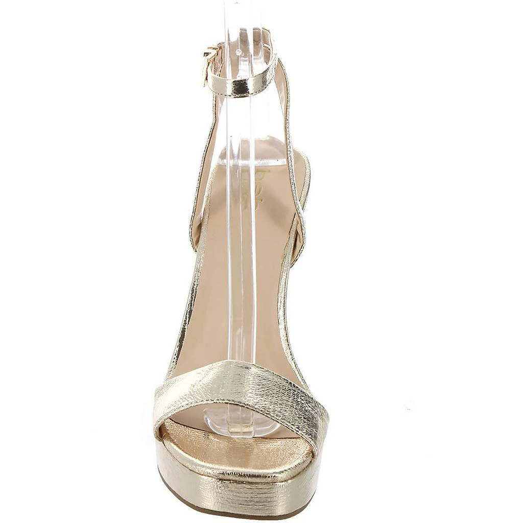 Bebe Lera Womens Ankle Strap Heeled Heels 3