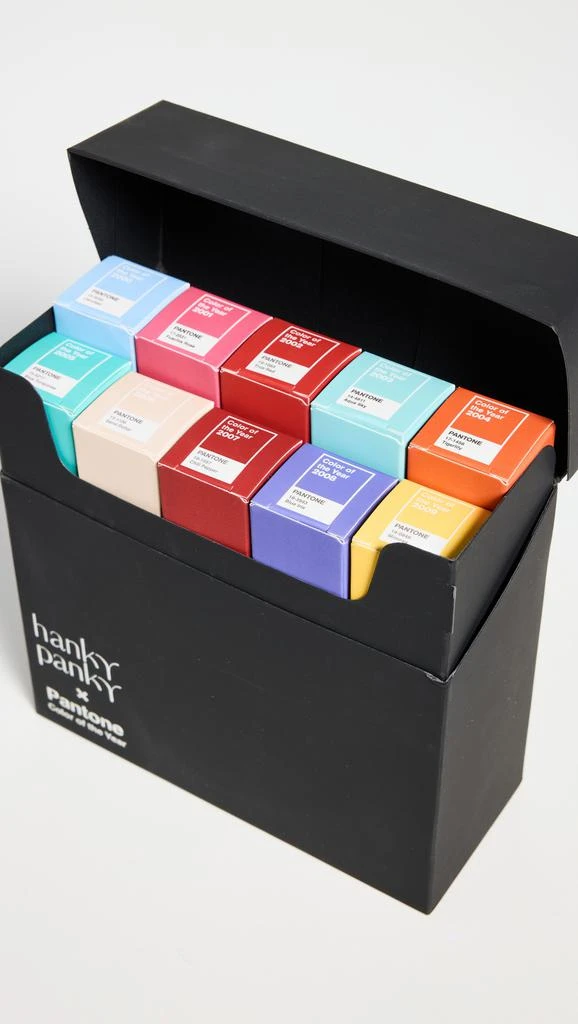 Hanky Panky Hanky Panky x Pantone Color of the Year Original Rise Thong 10 Pack 6