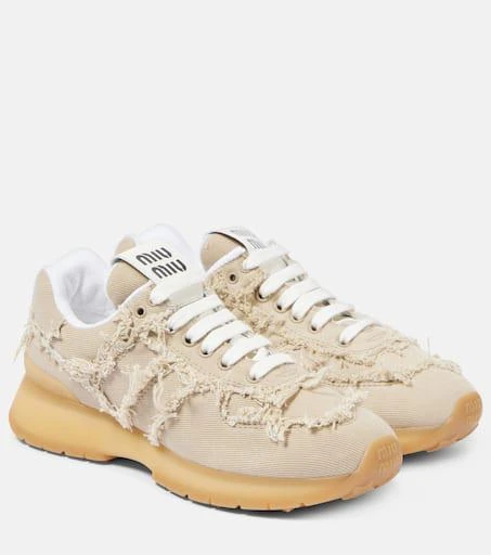 Miu Miu Denim sneakers 1