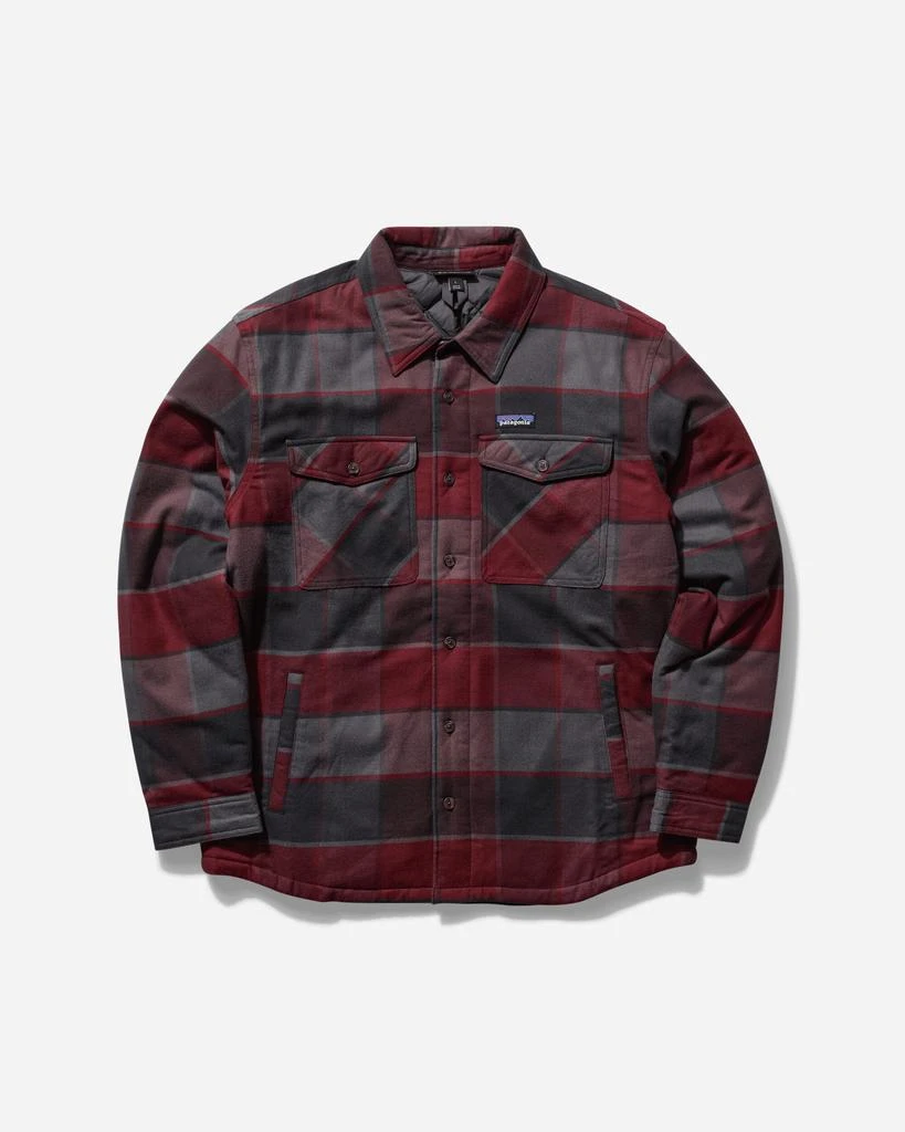 Patagonia Men's Lightweight Insulated Fjord Flannel Shirt William / Ink Black 1