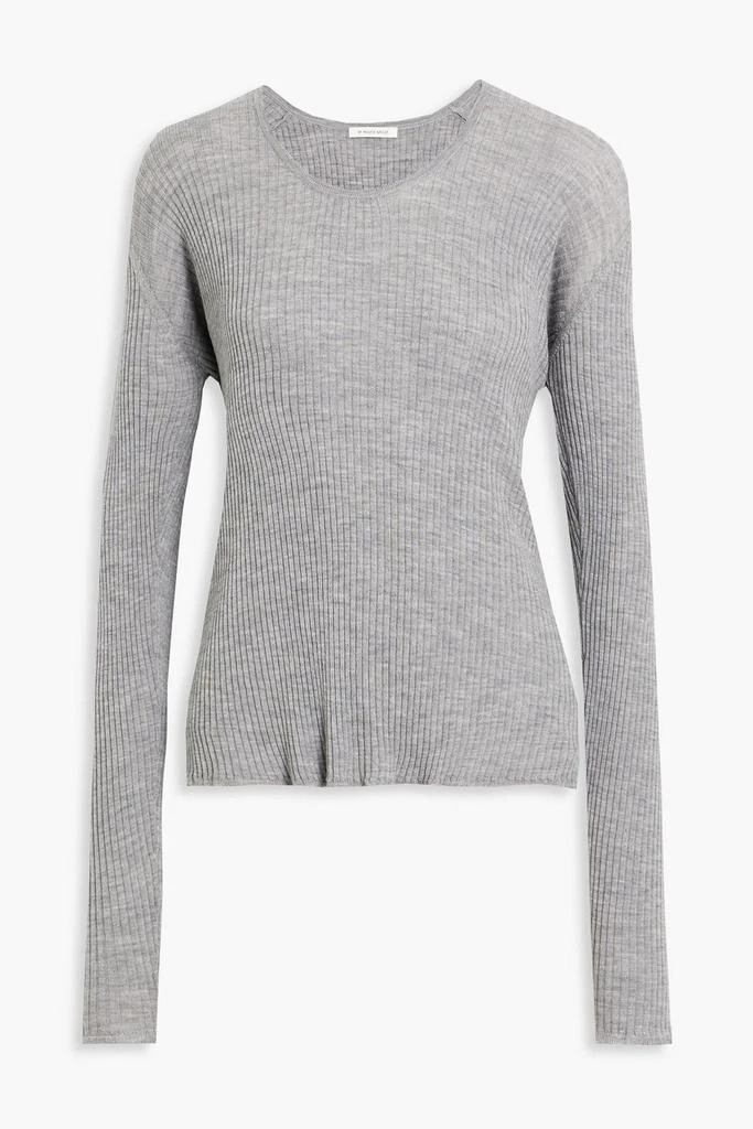 BY MALENE BIRGER Rinah ribbed merino wool sweater 1