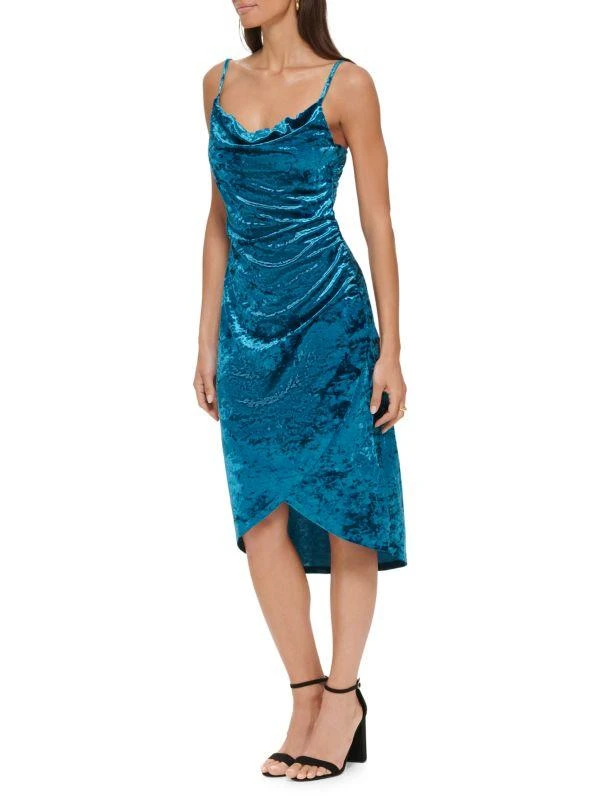 GUESS Velvet Tulip Dress 3