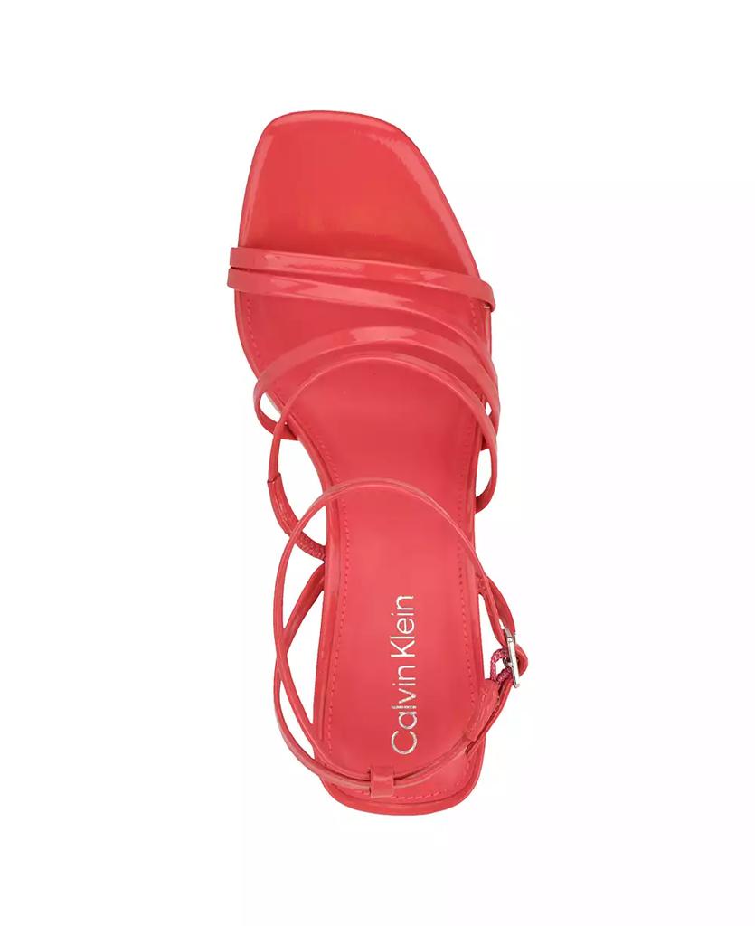 Red calvin klein sandals online