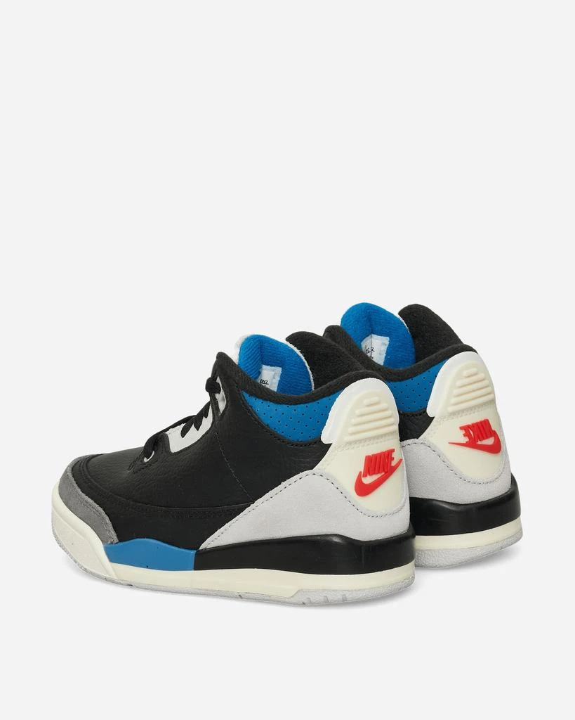 Jordan Air Jordan 3 Retro OG 'Rare Air' (PS) Sneakers Black / Chile Red / Military Blue 5