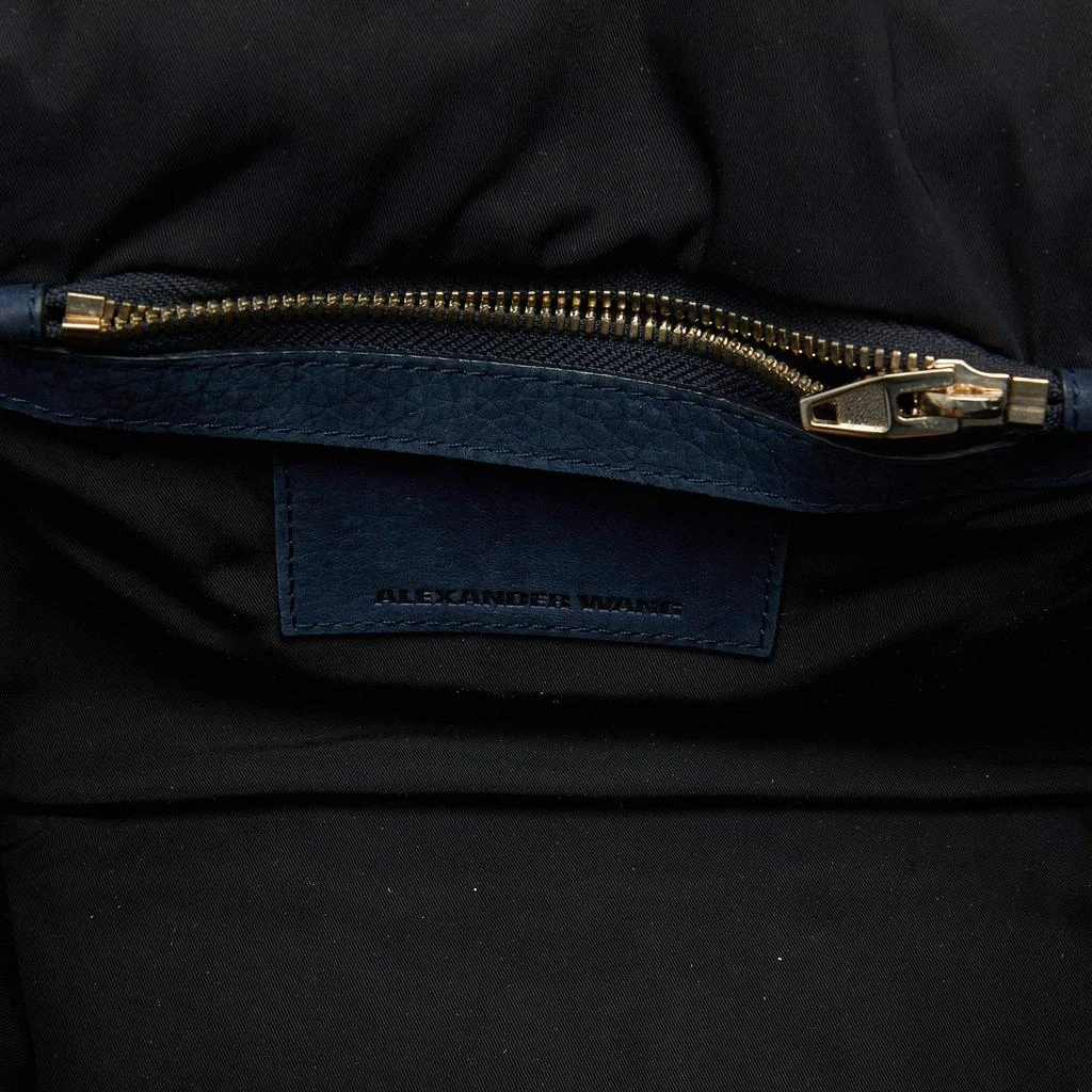 Alexander Wang Alexander Wang Blue Suede Rocco Bag 8
