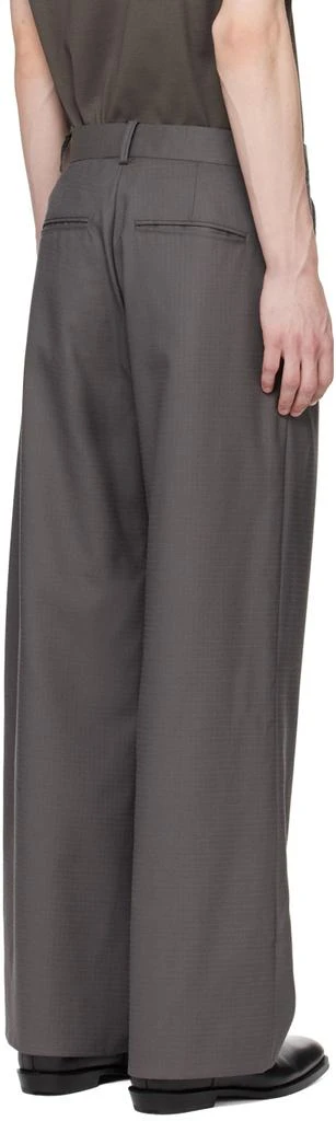 Omar Afridi Gray Savoye Trousers 3