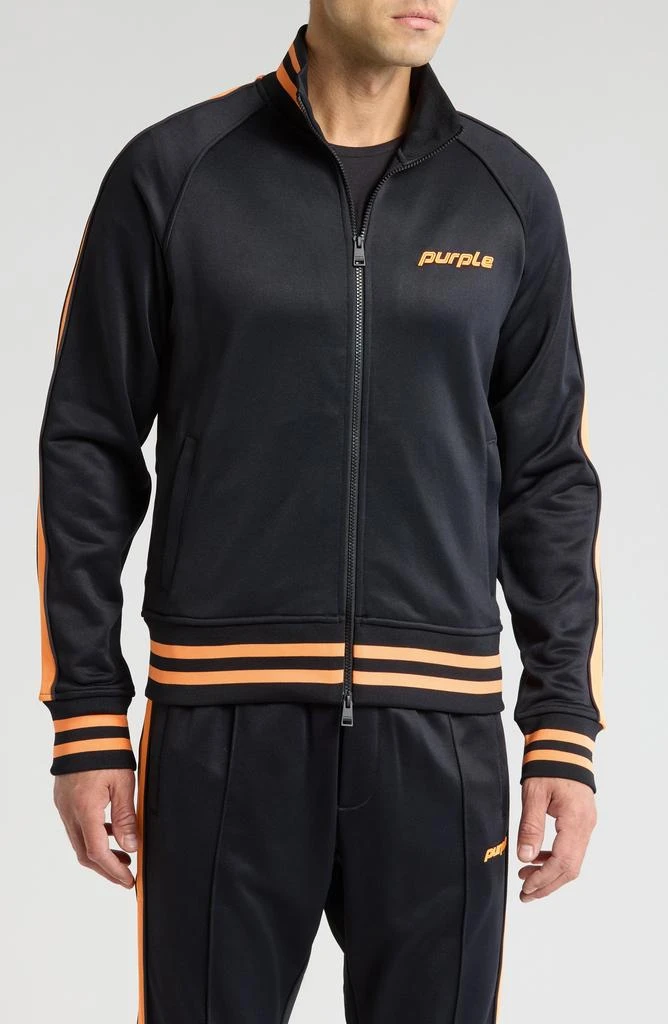 Purple Brand Stripe Track Jacket 1