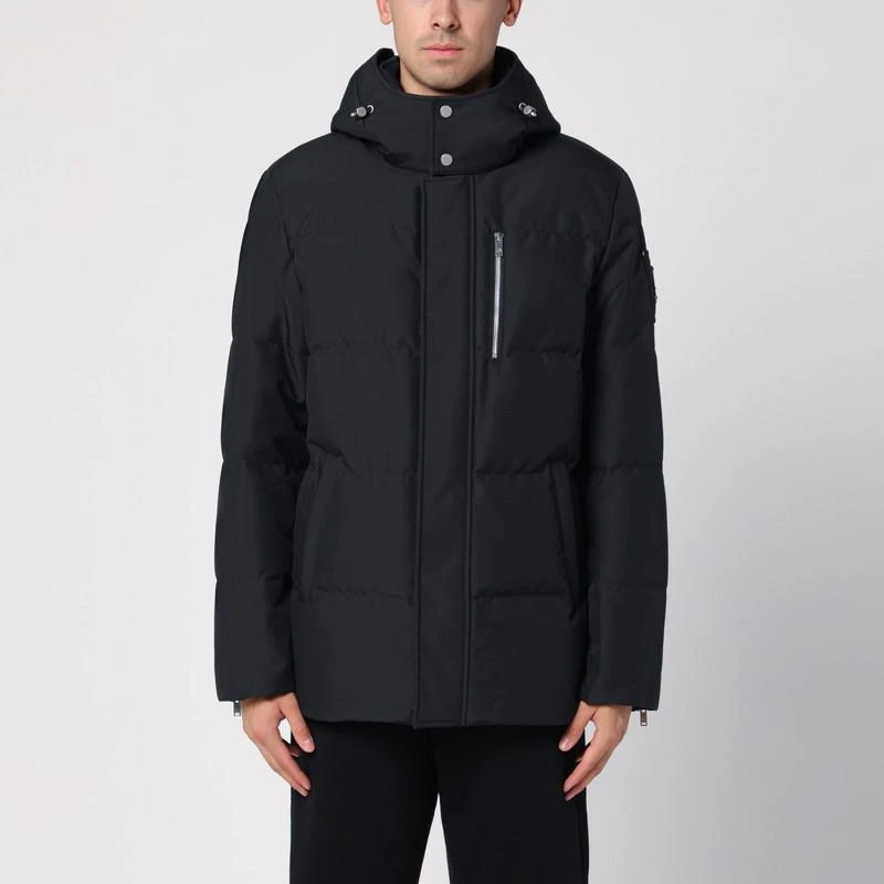 Moose Knuckles Cloud 3Q black padded parka 1