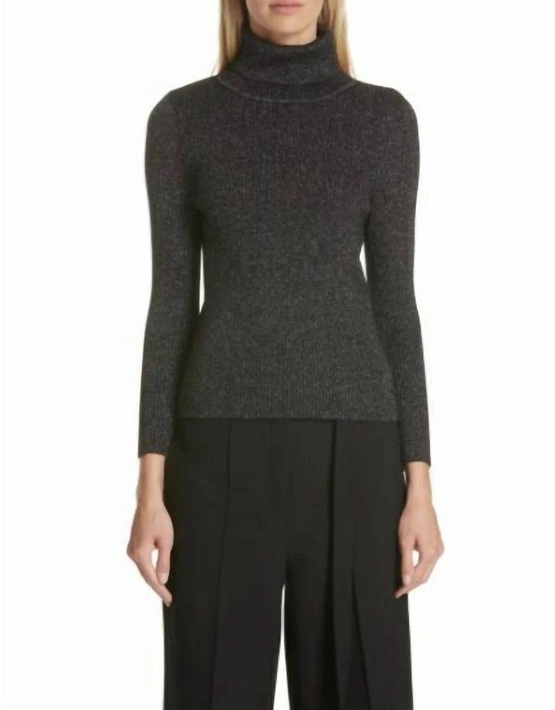 Robert Rodriguez Robert Rodriguez - Lurex Rib Knit Turtleneck Sweater 1