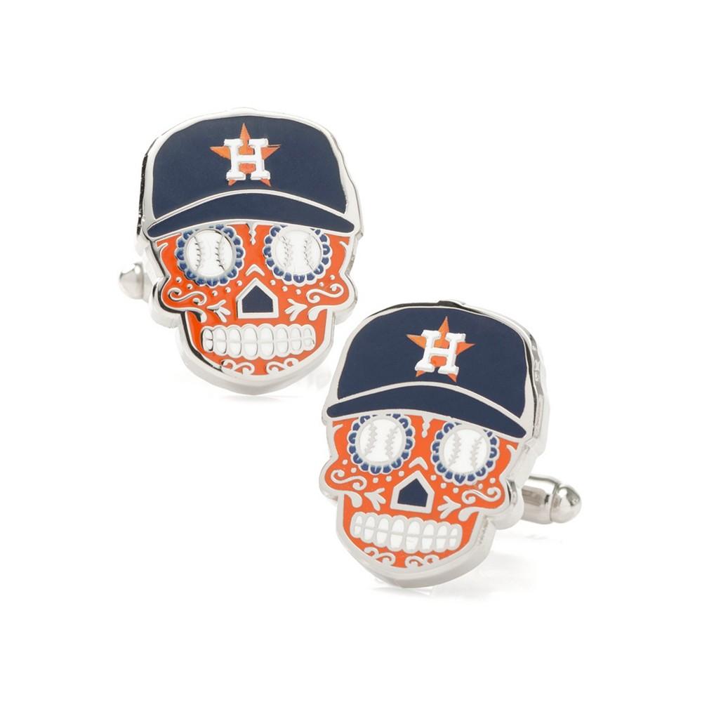 MLB Men's Houston Astros Sugar Skull Cufflinks