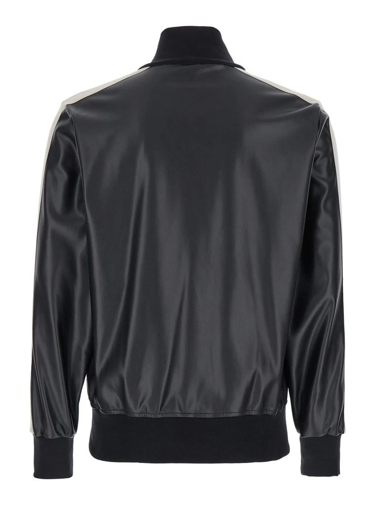 Palm Angels Leather Effect Track Jacket 2