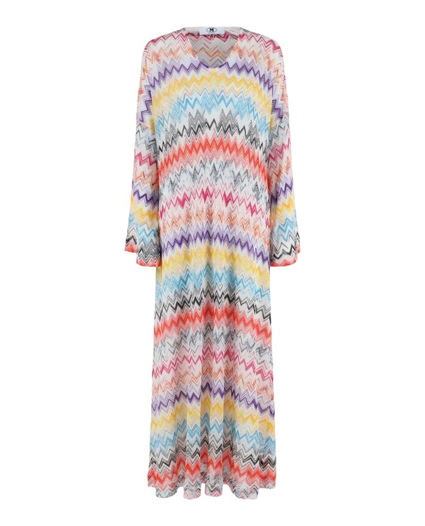Missoni Zigzag Knit One-Shoulder Cover-Up Dress - Dresses