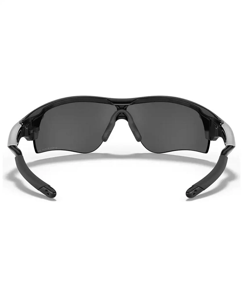 Oakley Men's Polarized Low Bridge Fit Sunglasses, OO9206 RadarLock Path 38 4