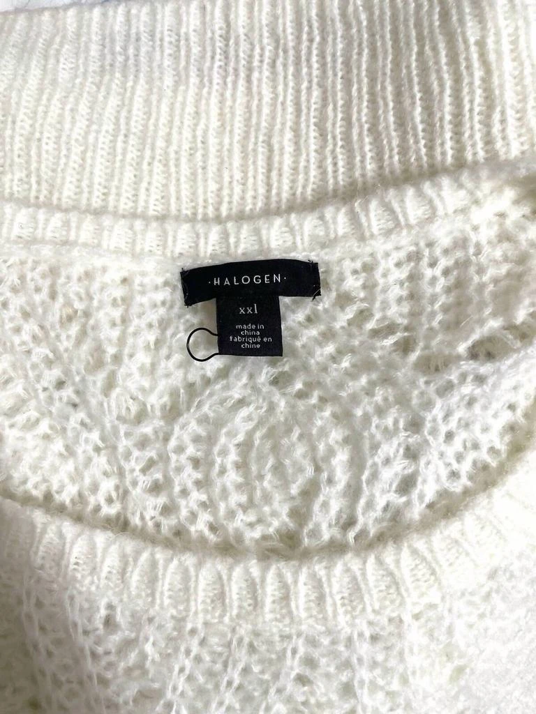 Halogen Halogen - Open Knit Wool Blend Sweater 3