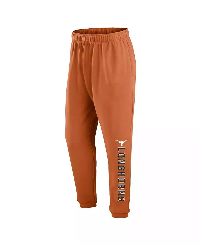 Fanatics Men's Texas Orange Texas Longhorns Chop Block Fleece Sweatpants 3
