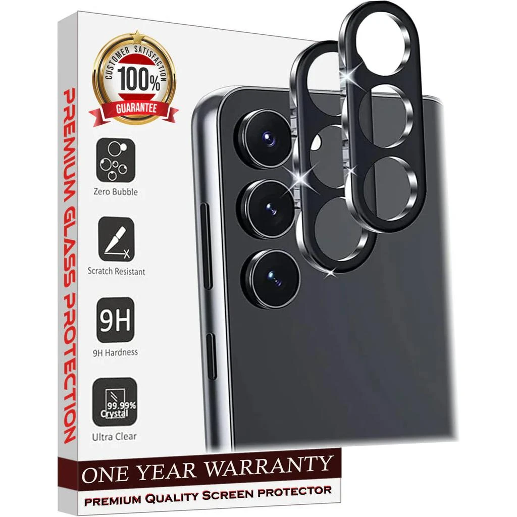 ENTRONIX Entronix Clear Camera Lens Protector Compatible with Galaxy S25 Plus - 2-Piece Combo