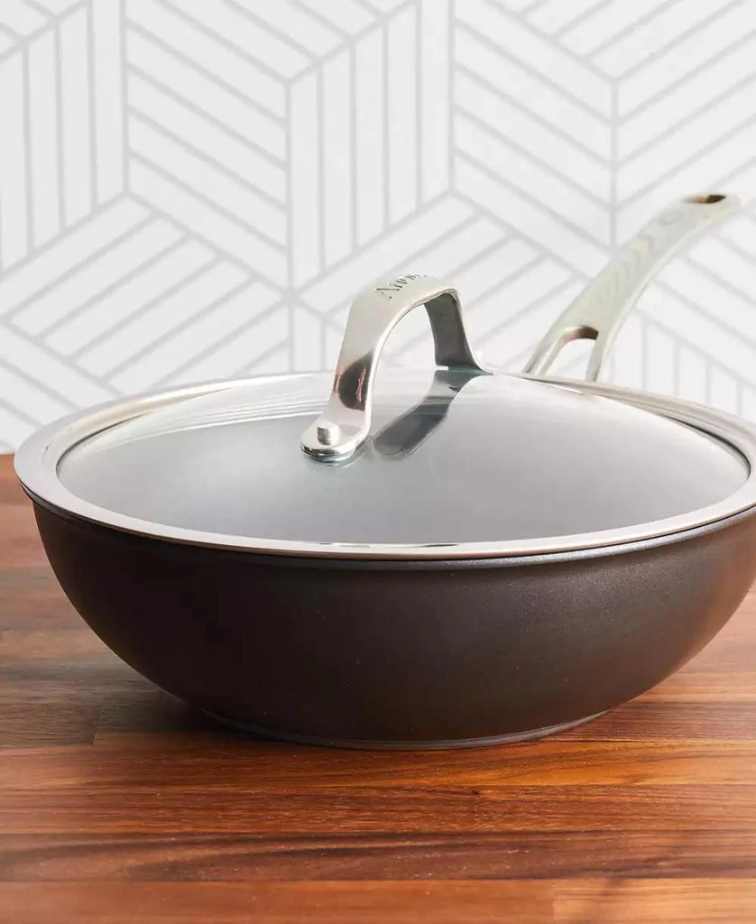 Anolon X Hybrid Nonstick Stir Fry Wok with Lid, 10" 6