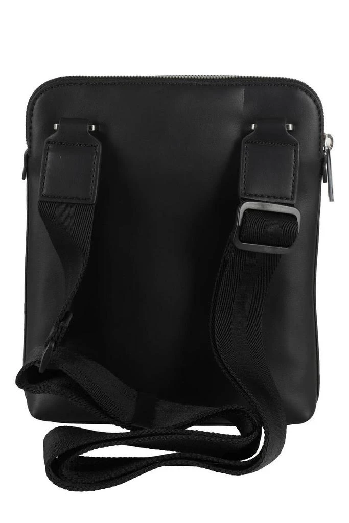 Hugo Boss Boss Hugo Boss Stripe Detailed Zip-Up Messenger Bag 2