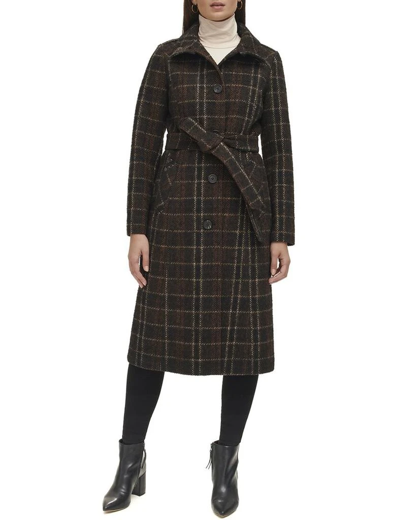Kenneth Cole Stand Collar  Military Coat 1