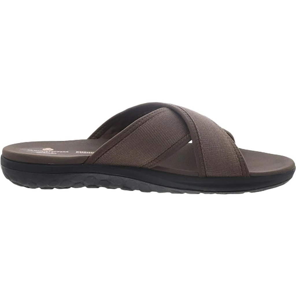 Cloudsteppers by Clarks Step Beat Sail Mens Criss-Cross Slip-On Slide Sandals 2