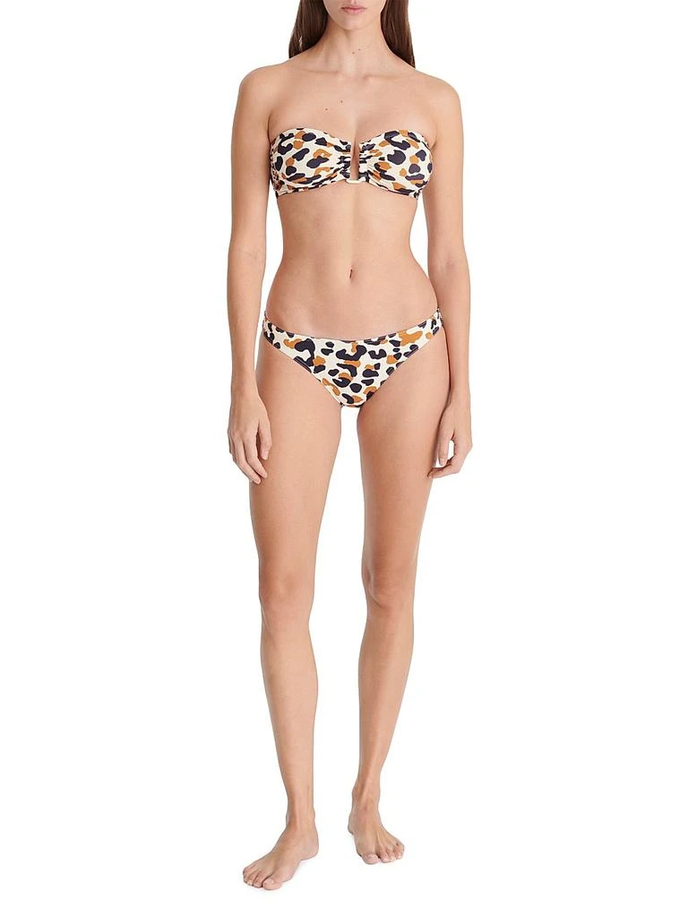 ERES Perle Printed Sweetheart Bikini Top 2