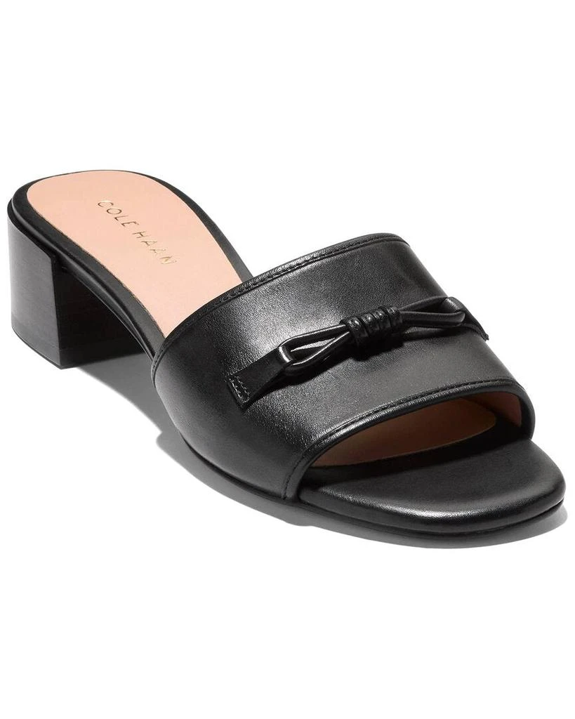 Cole Haan Cailyn Bow Mule Leather Sandal 1