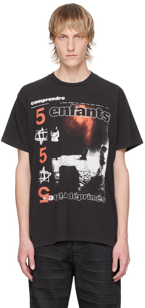 Enfants Riches Déprimés Black 'Comprendre' T-Shirt