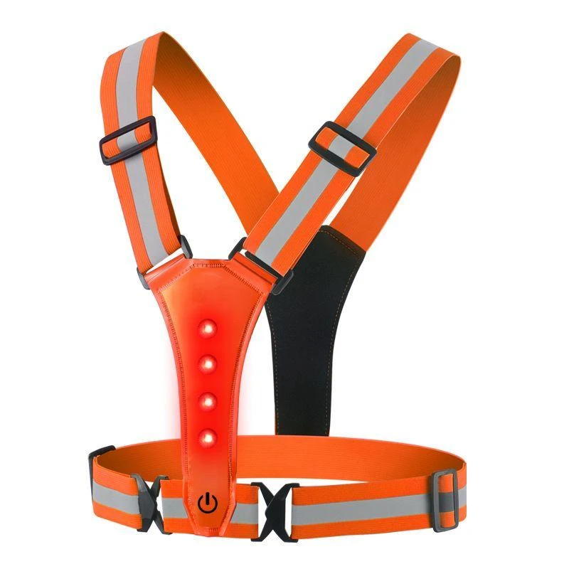 ENVI2ULTRA LED Running Vest, High Visibility Reflective Vest for Night 3