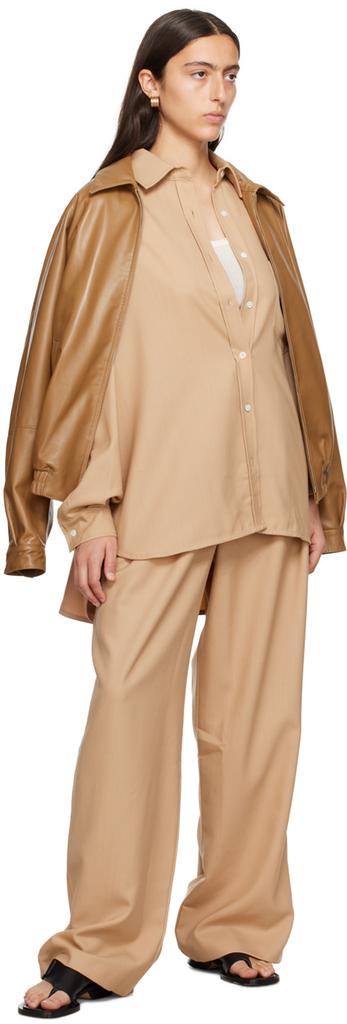 【関税込み】The Frankie Shop タン Tansy トラウザーズ Tansy Pleated Trousers - Beige – The Frankie Shop