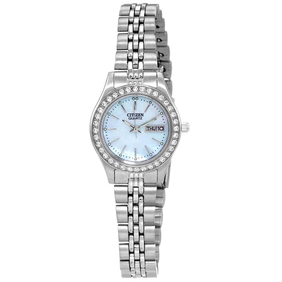 Citizen Citizen Quartz Crystal Blue Dial Ladies Watch EQ0530-51N 1