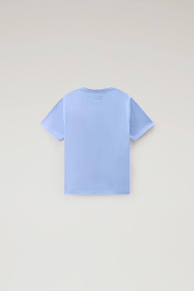 Woolrich Boys' Pure Cotton T-Shirt with Graphic Print - Boys - White