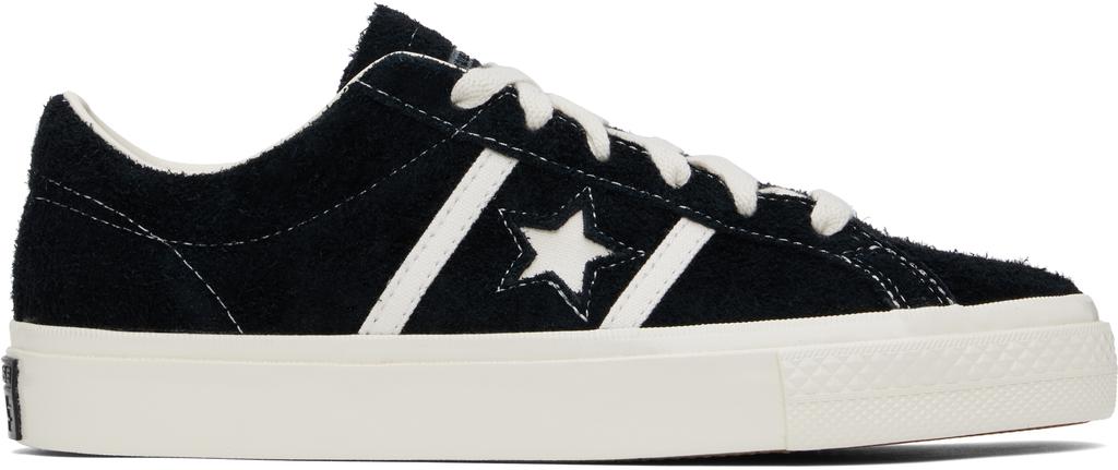 Converse Black One Star Academy Pro Suede Low Top Sneakers