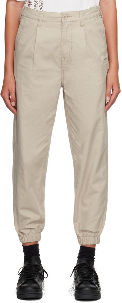 Evisu Khaki Nomadic Trousers