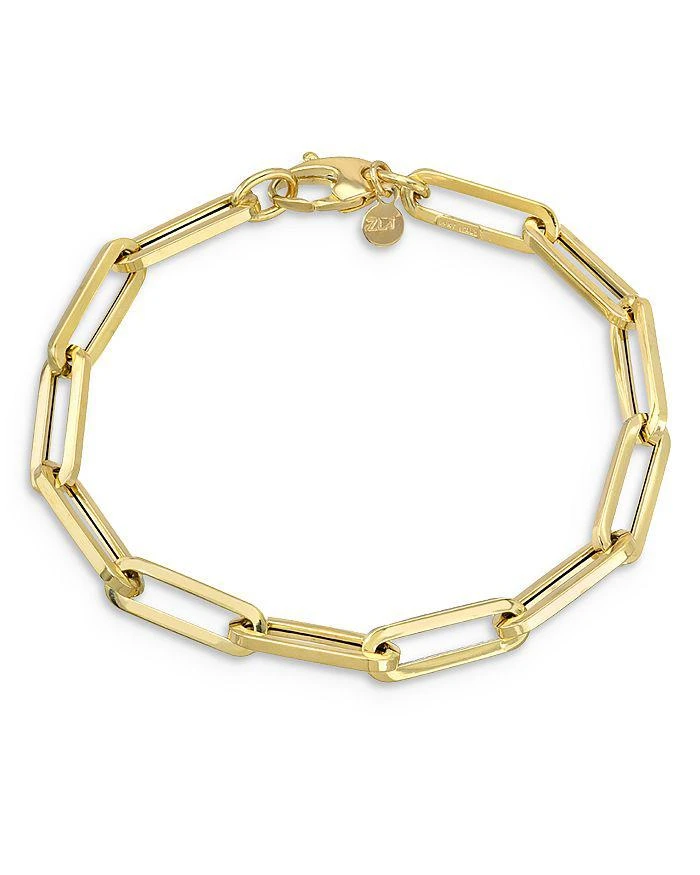 Zoe Lev 14K Yellow Gold Extra Large Paper Clip Chain Bracelet