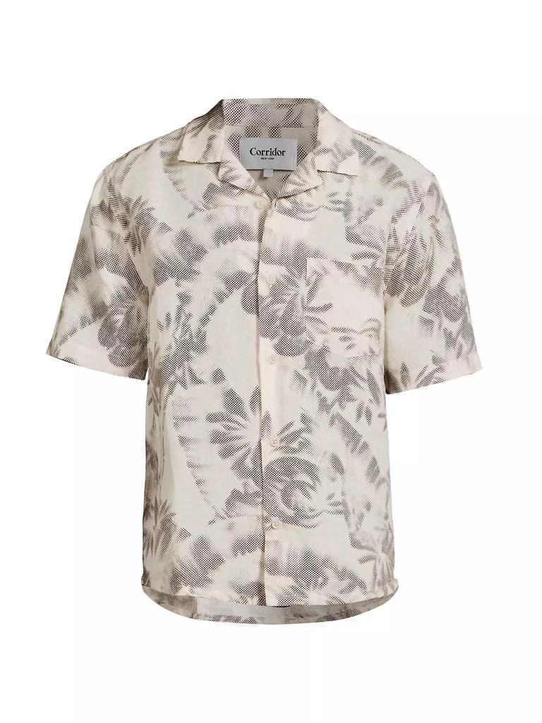Corridor Day Palms Short-Sleeve Shirt 1