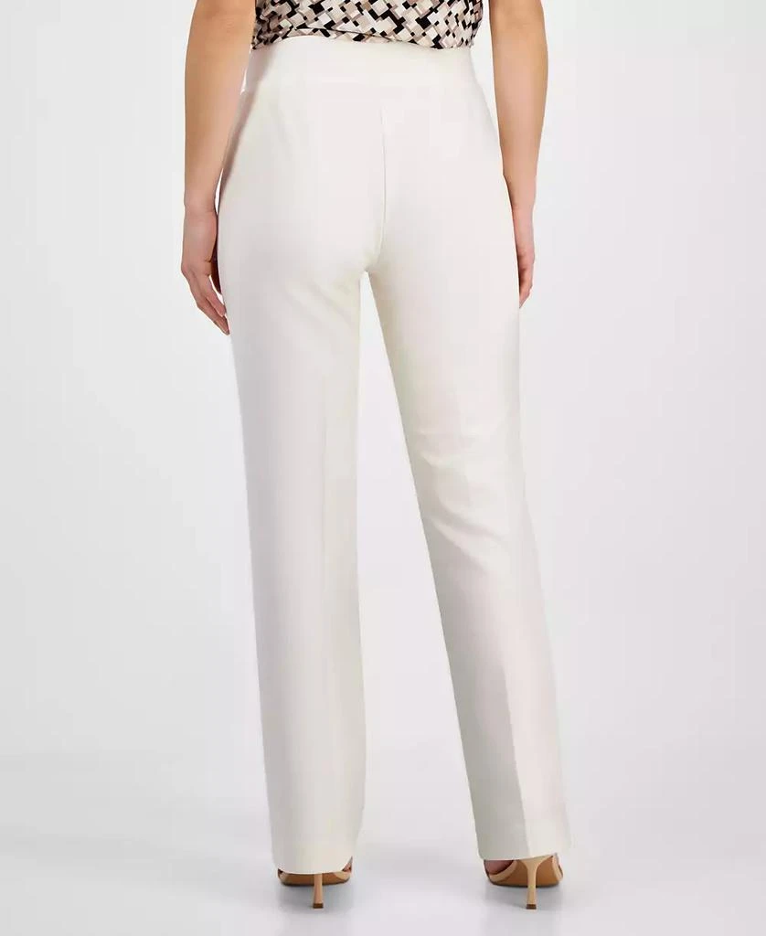 AK Anne Klein Petite Pull-On Crepe Trousers 4