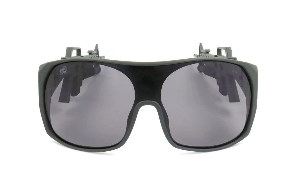 Linda Farrow Linda Farrow X Jeremy Scott Oversized Sunglasses 1