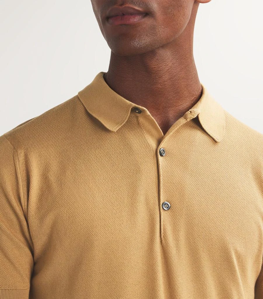 John Smedley Sea Island Cotton Polo Shirt 6