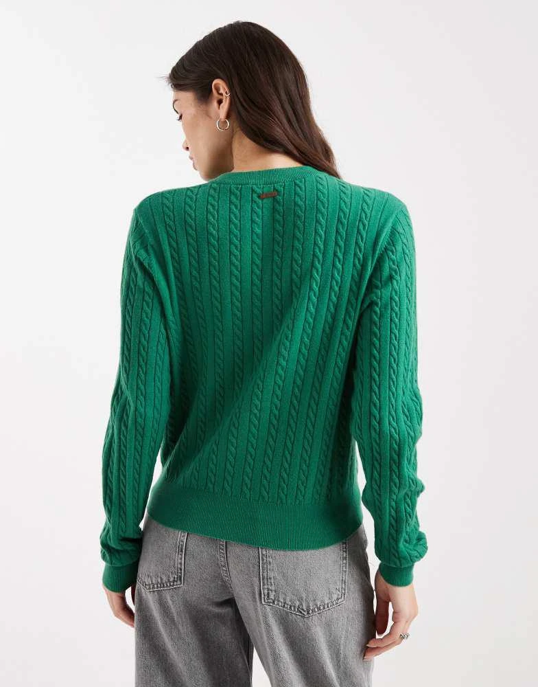 Levi
s Levi
s super soft knitted cardigan in green 3