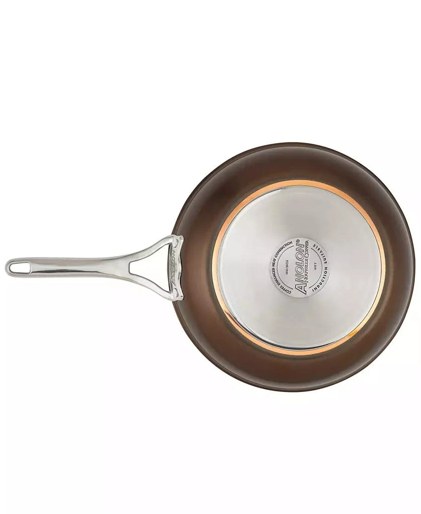 Anolon Nouvelle Copper Luxe Hard-Anodized Nonstick Frying Pan Set, 2-Piece, Sable 2