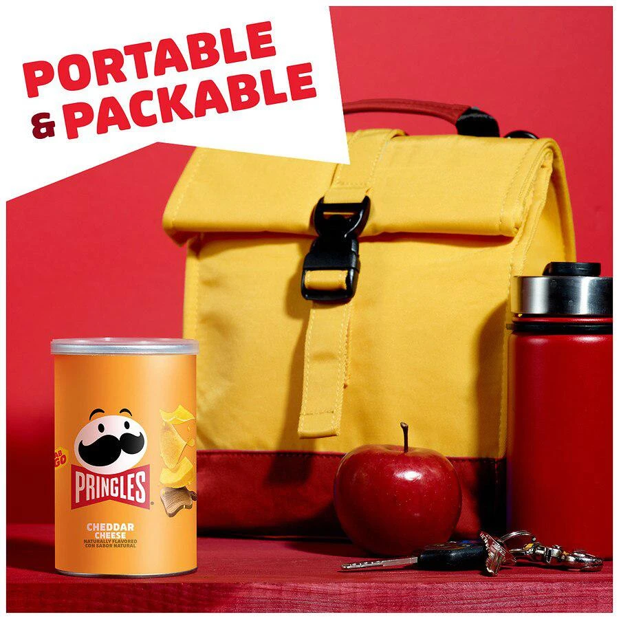Pringles Potato Crisps Chips Cheddar Cheese 3