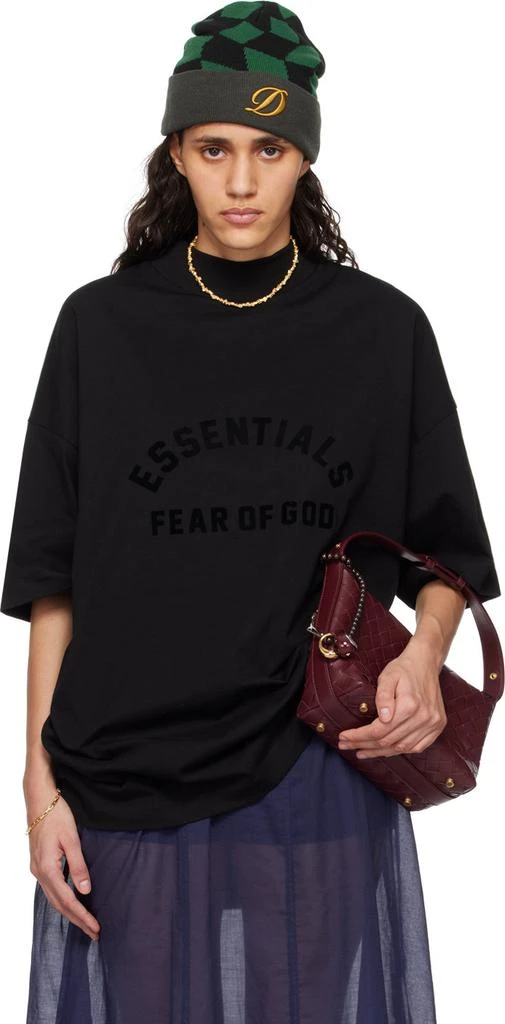 Fear of God ESSENTIALS Black Bonded T-Shirt 1