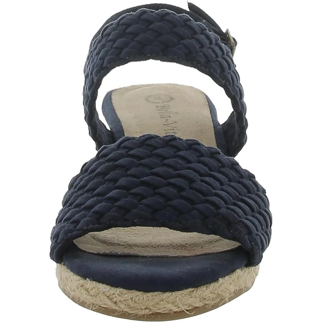 Bella Vita Mariella Womens Faux Suede Wedge Espadrilles 2