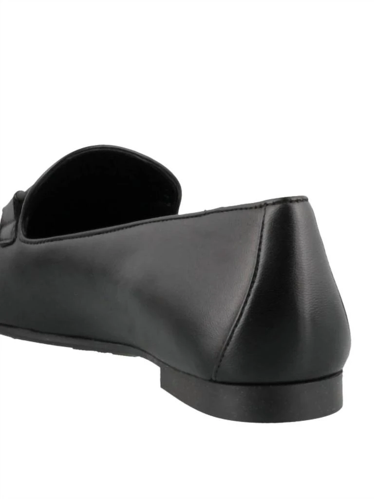 Salvatore Ferragamo Women
s Trifoglio Gancini Moccasins Loafers In Black 3