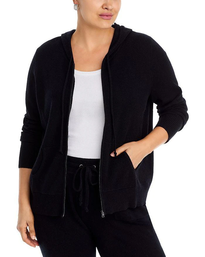 C by Bloomingdale's Cashmere Zip Hoodie - Exclusive 11