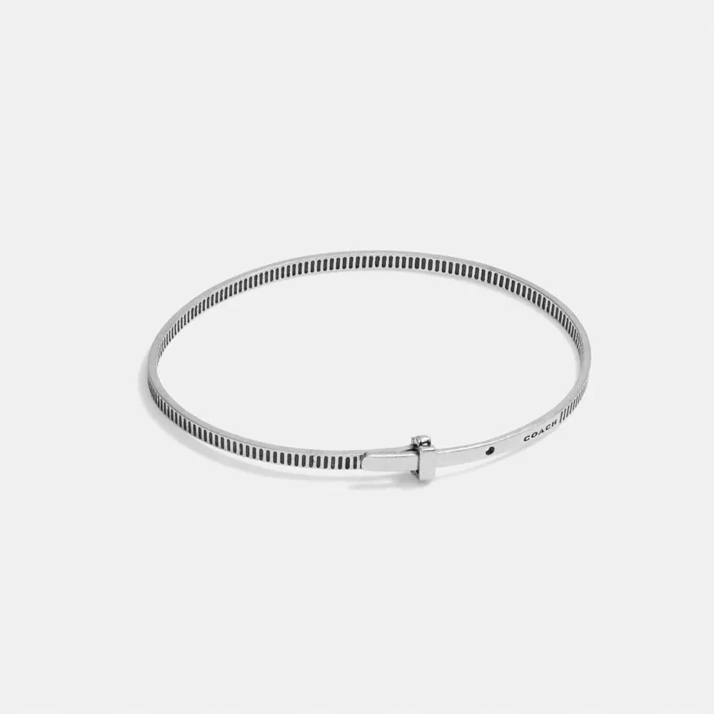 Coach Sterling Silver Bangle Bracelet 1