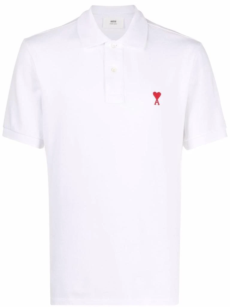 AMI AMI DE COEUR ORGANIC COTTON POLO SHIRT 1