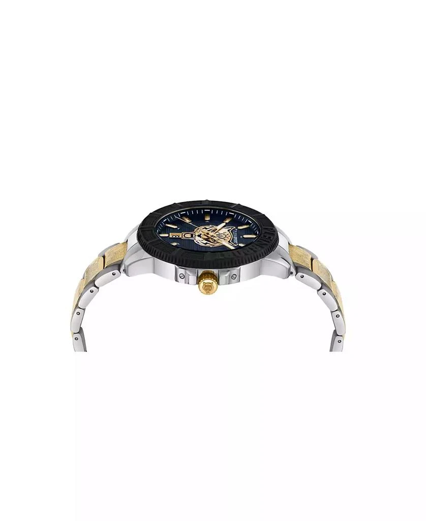 Plein Sport Men's City Rush 3 Hand Date Quartz Two Tone Bracelet 45mm 2