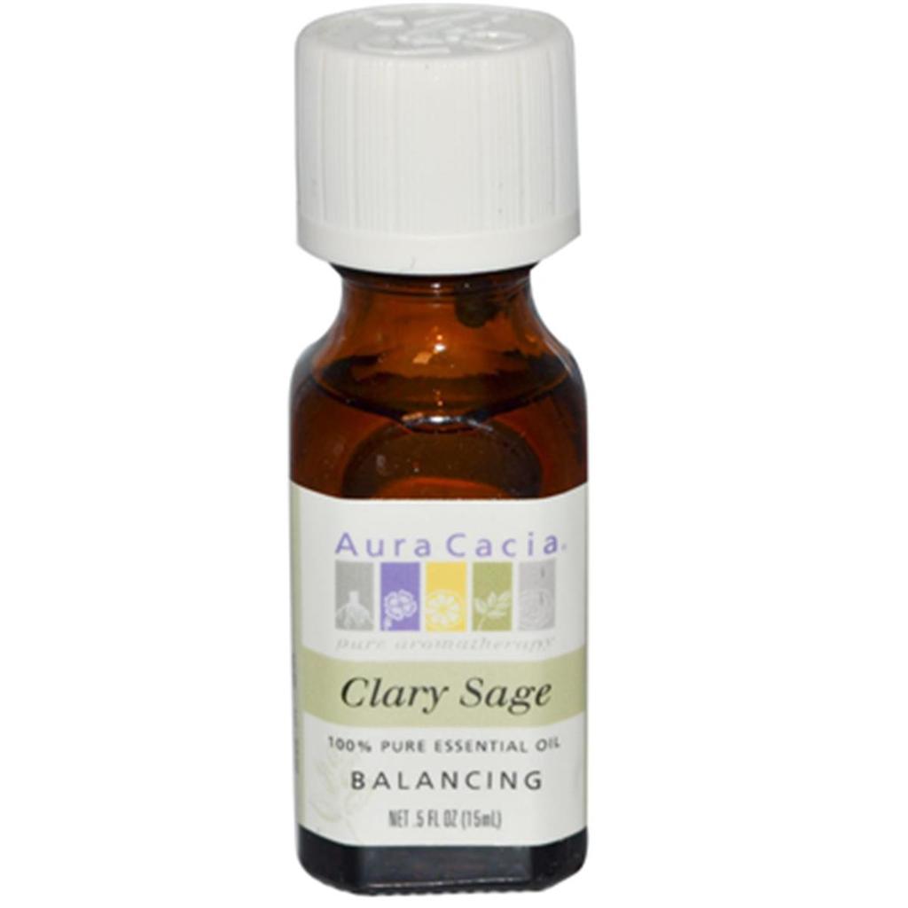 Aura Cacia AURA(tm) Cacia  Essential Oil Clary Sage - 0.5 fl oz