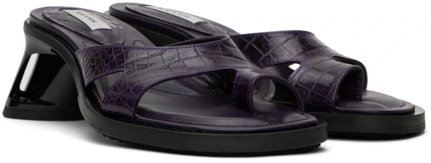 Eytys Purple Ava Heeled Sandals 4
